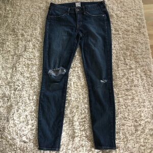 Rich & Skinny Marilyn Distressed Skinny Jeans, 27